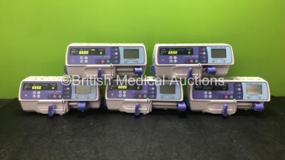 5 x Smiths Medical Graseby 2100 Syringe Pumps (All Power Up) *Mfd 2020*