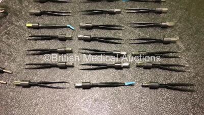 Job Lot Including 30 x Bipolar Micro Forceps and 3 x Diathermy Cables - 2