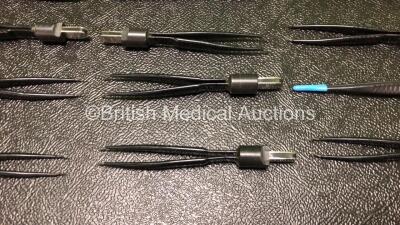 Job Lot Including 30 x Bipolar Micro Forceps and 3 x Diathermy Cables - 4