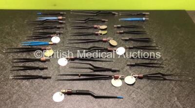 30 x Bipolar Dissecting Forceps