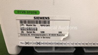 Mixed Lot Including 2 x Bio-Med NEO2 Oxygen Blenders, 1 x Bird Low Flow Oxygen Blender and 1 x Siemens Module Including Aux, ECG, Stim, SpO2, Hemomed, Microcap and NIBP Options with 1 x ECG Lead and 1 x Hemomed Lead *SN 1290 / 191CO7B / NA / AHF01508* - 8