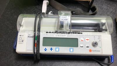 Mixed Lot Including 2 x IVAC PCAM Syringe Pumps (1 x Crack in Casing - See Photos) 2 x Atmos Atmoport N Suction Units (1 x Missing Cup) 1 x S.E. Thames Surgical Diathermy Power Meter, 1 x Welch Allyn 49501 Light Source (Powers Up) 2 x Wescor 3700 Webster - 3