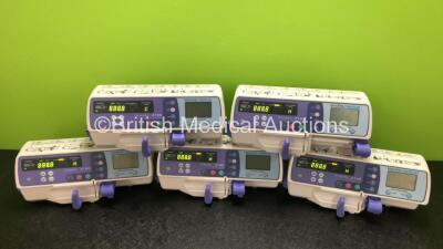 5 x Smiths Medical Graseby 2100 Syringe Pumps *Mfd - 2020* (All Power Up)