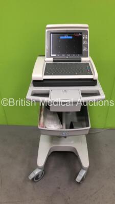 GE MAC 5500 HD ECG Machine on Stand (Powers Up) *S/N SGM12313265PA**