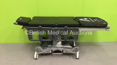 Anetic Aid QA4 Hydraulic Surgery Trolley with Cushions (Hydraulics Tested Working)