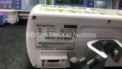 5 x Smiths Medical Graseby 2100 Syringe Pumps (All Power Up) *Mfd 2020* - 3