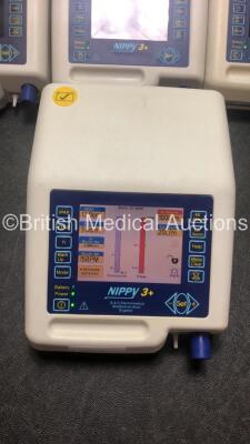 4 x B & D Electromedical Nippy 3+ Ventilators (All Power Up) - 2