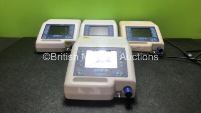 4 x B & D Electromedical Nippy 3+ Ventilators (All Power Up)