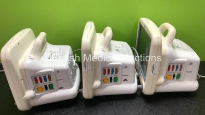 3 x GE Dash 4000 Patient Monitors with CO2, BP1/3, BP2/4, SPO2, Temp/Co, NBP and ECG Options (All Power Up) - 6