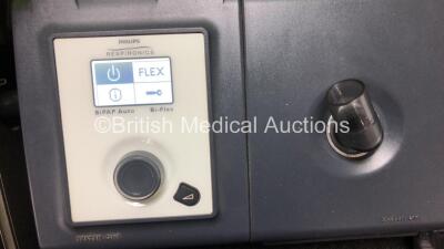 Job Lot Including 6 x Philips Respironics REMstar Pro C-Flex+ CPAP Units with 6 x Power Supplies (All Power Up, 1 x Missing Dial, 1 x Damaged Dial - See Photos) 6 x System One Humidifier Units and 2 x Philips Respironics BiPAP Auto Bi-Flex Units with 1 x - 5