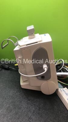 2 x Philips Heartstart MRx Defibrillators Including Pacer, ECG and Printer Options with 2 x Philips M3539A Modules, 2 x Philips M3538A Batteries, 2 x Paddle Leads, 2 x Philips M3725A 50 Ohm Test Loads and 2 x 3 Lead ECG Leads (Both Power Up) *SN US0031538 - 5