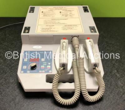 Odam Defiguard 3000 Defibrillator with Hard Paddles (Powers Up)