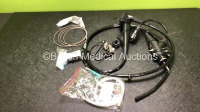 Fujinon EC-530MP Video Colonoscope - Engineer's Report : Optical System - No Image, Angulation - No Fault Found, Insertion Tube - No Fault Found, Light Transmission - No Fault Found, Channels - No Fault Found, Leak Check - No Fault Found *656A028* - 2