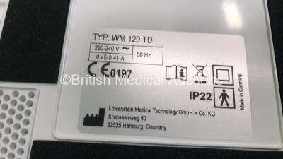 Lowenstein Medical V50-C1 Ventilator Firmware Version 3.5.0007 with Accessories On Stand in Carry Bag *Mfd 06-2020* (Powers Up) - 4