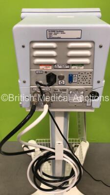 SLE 5000 Infant Ventilator HFO / TVV Plus - Software Version 5.0 On Stand with Hoses (Powers Up) *SN 56659-M1-HE* - 3