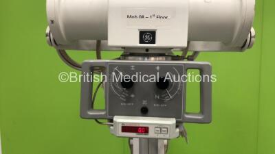 GE AMX 4 Plus Mobile X-Ray Model 2275938 (Powers Up with Error 322 - Clicks When Trying to Move - Key Included) *S/N 1015726WK1* **Mfd 03/2008** - 2