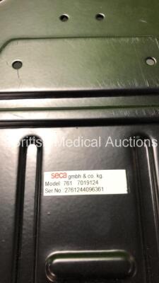 Mixed Lot Including 1 x Westclox 8 Language Translator Databank, 1 x Phonak my Pilot Remote Control Unit with 2 x Phonak Virto V Hearing Aids, 3 x BP Cuffs and 1 x Seca Weighing Scales (Damaged-See Photo) *SN 2761244096361, 5013436164043* - 6