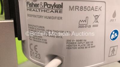 Aeonmed VG70 Ventilator 1 x Fisher&Paykel MR850AEK Humidifier and 1 x Hose on Stand with Accessories *Mfd 06-2020* (Powers Up - Touch Screen Inop) - 5