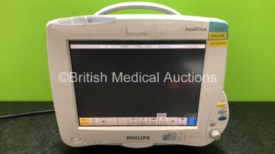 Philips IntelliVue MP40 Patient Monitor (Powers Up with Cracks in Casing - See Photos) *SN DE44004798*