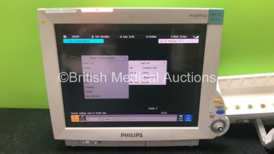 Philips IntelliVue MP70 Neonatal Touch Screen Patient Monitor Software Revision J.10.45 (Powers Up, Missing Button and Slight Damage to Casing - See Photos) - 2