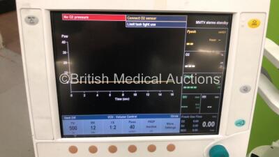 Datex-Ohmeda Aespire View Anaesthesia Machine Software Version 06.20 with Hoses (Powers Up - Incomplete) *S/N APHR00593* - 2