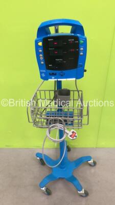 GE Dinamap Procare Patient Monitor with 1 x AC Power Supply On Stand (Powers Up) *SN 20191194-001*