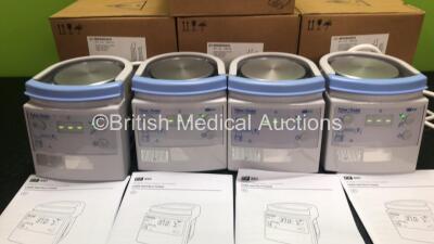 4 x Fisher & Paykel MR850AEK Heated Respiratory Humidifiers *Mfd - 2020* with User Manuals in Boxes (All Power Up) - 2