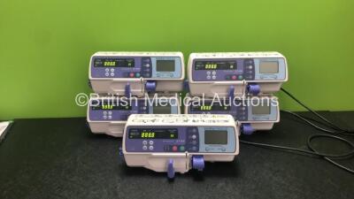 5 x Smiths Medical Graseby 2100 Syringe Pumps *Mfd - 2020* (All Power Up)