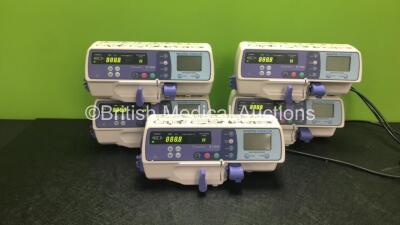 5 x Smiths Medical Graseby 2100 Syringe Pumps *Mfd - 2020* (All Power Up)