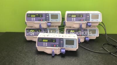 5 x Smiths Medical Graseby 2100 Syringe Pumps *Mfd - 2020* (All Power Up)