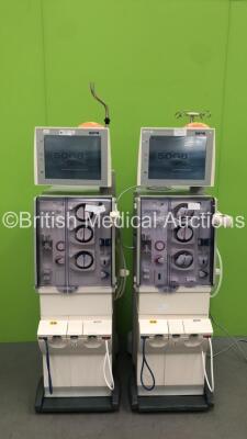 2 x Fresenius Medical Care 5008 Cordiax Dialysis Machines - Software Version 4.57 / 4.58 - Running Hours 44044 / 37535 (Both Power Up)