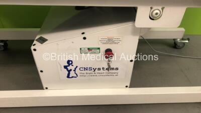 CNSystems The Brain and Heart Company Electric Tilt Table Model 900/90 with Controller and Accessories (Powers Up) *S/N NA* - 2