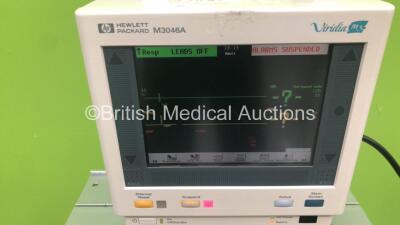 Job Lot of Patient Monitors Including 2 x Welch Allyn Spot Vital Signs Monitors with 2 x NIBP Hoses and 2 x BP Cuffs (Both Power Up) 1 x Mindray VS-900 Patient Monitor (Powers Up) 1 x Hewlett Packard M3046A M3 Patient Monitor with 1 x PhilipsM300A Module - 7