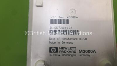 Job Lot of Patient Monitors Including 2 x Welch Allyn Spot Vital Signs Monitors with 2 x NIBP Hoses and 2 x BP Cuffs (Both Power Up) 1 x Mindray VS-900 Patient Monitor (Powers Up) 1 x Hewlett Packard M3046A M3 Patient Monitor with 1 x PhilipsM300A Module - 9