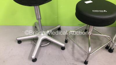 4 x Anetic Aid Stools - 3