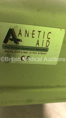 Anetic Aid QA3 Hydraulic Surgery Trolley with Cushions (Hydraulics Tested Working) *SN - 4