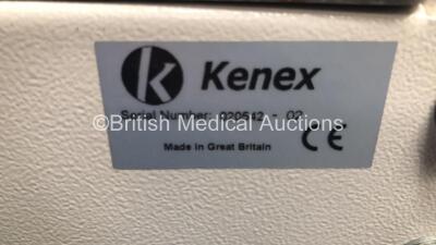 1 x Kenex Metal Rail with 10 x X-Ray Aprons - 3