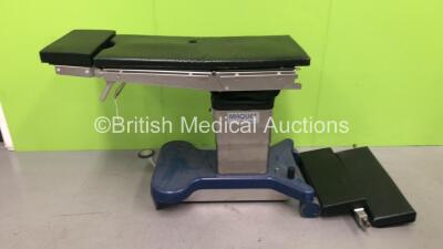 Maquet Model 1118.02B0 Alphaclassic Hydraulic Operating Table with Cushions (Hydraulics Tested and Working, Missing Clips for Leg Attachments-See Photo) *SN NA*