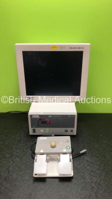 Job Lot Including 1 x Karl Storz 20711120 SCB Unidrive GYN Console, 1 x Karl Storz Model 20012630 Footswitch and 1 x Karl Storz Radiance Monitor (Untested Due to No Power Supply) *SN BL 0436 / 05-47062 / HE 1103*