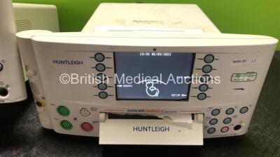 2 x Huntleigh SonicAid FM800 Encore Fetal Monitors (Both Power Up, 1 x Damage to Casing - See Photos) - 4