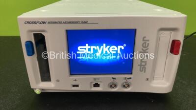 Stryker Crossflow Integrated Arthroscopy Pump Software Version 01.05.14 (Powers Up with Missing Casing - See Photos) *SN 16K505734* - 2