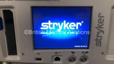 Stryker Crossflow Integrated Arthroscopy Pump Software Version 01.05.14 (Powers Up with Missing Casing - See Photos) *SN 16K505734* - 3