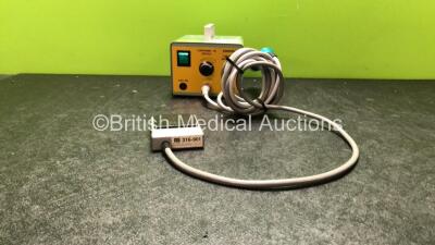 Edenvale Laboratory Micro-Motor with Handpiece and Footswitch (Untested Due to Cut Power Cable - See Photos) *SN 202*