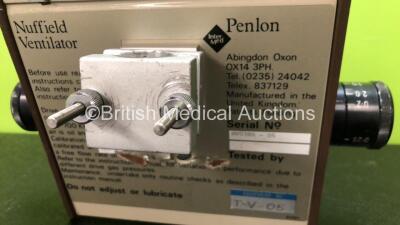 Penlon Nuffield Anaesthesia Series 200 Ventilator *SN NV0389-05* - 3