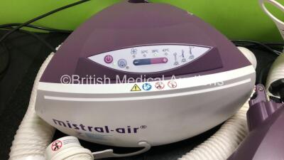 3 x Mistral-Air Plus Warming Units with Hoses (All Power Up) *SN 150129563 / 170251081 / 170251095* - 3