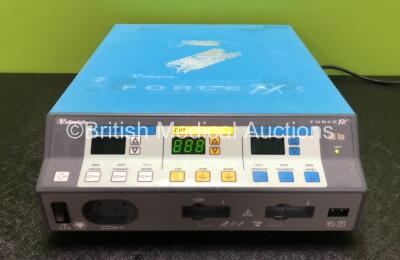 Valleylab Force FX 8CS Electrosurgical/Diathermy Unit with 2 x Footswitches (Powers Up) *SN SF9L05629A*