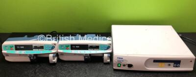 Mixed Lot Including 2 x CareFusion PK Syringe Pumps and 1 x Mitek VAPR 3 Electrosurgical Unit (All Power Up) - 2