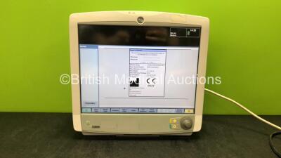 GE B650 Touch Screen Patient Monitor *Mfd 09-2011* (Powers Up)