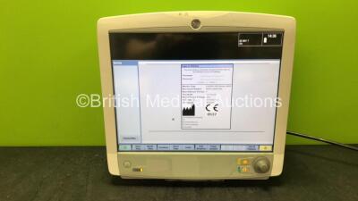 GE B650 Touch Screen Patient Monitor *Mfd 09-2011* (Powers Up)