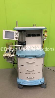 Intermed Penlon Prima SP2 Anesthesia Machine with 1 x InterMed Penlon AV-S CPU Ventilator Software Version v1.81.11 (Build 5) / IO Software v0.61 (Build 1) 1 x Bellow, 1 x Mixer and Hoses (Powers Up) *SN SP20208116*